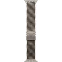 Ремешок Аpple Watch 49mm Natural Titanium Milanese Loop Small (MGHN4ZM/A)