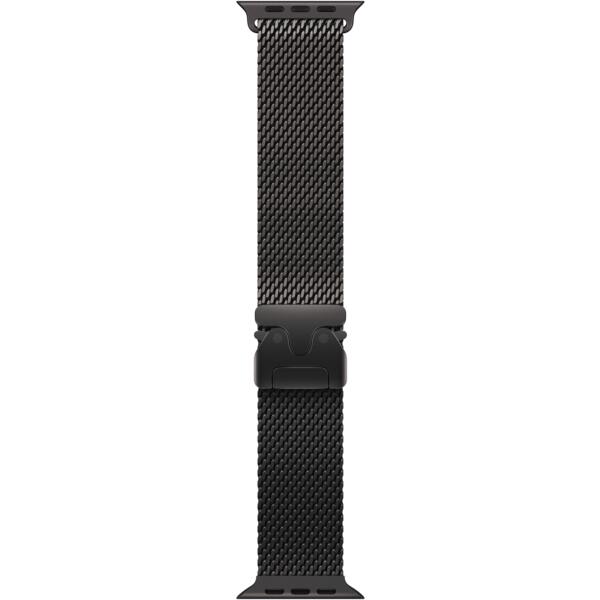 

Ремешок Аpple Watch 49mm Black Titanium Milanese Loop Small (MGHR4ZM/A)