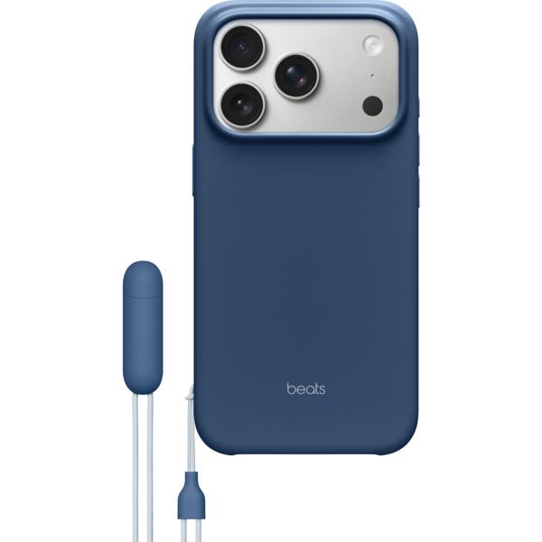 

Чехол Apple Beats для iPhone 17 Pro Kickstand Case with MagSafe and Camera Control Bedrock Blue (MGTP4LL/A)