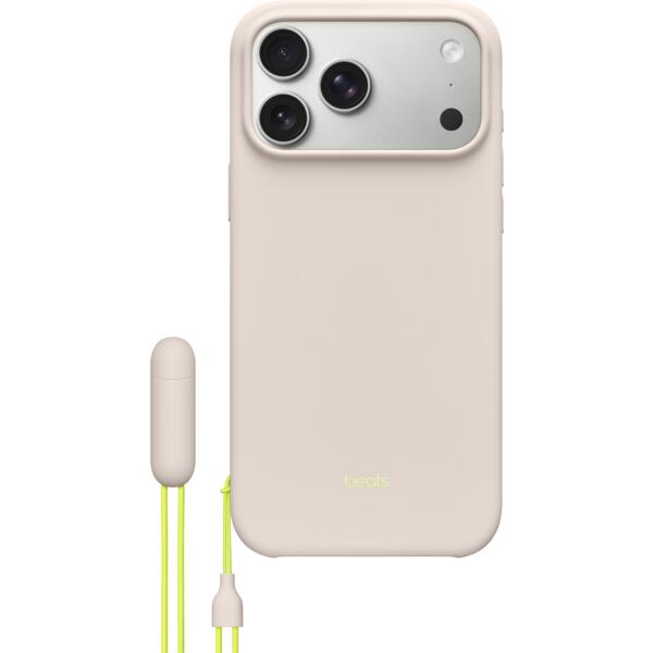 

Чехол Apple Beats для iPhone 17 Pro Max Kickstand Case with MagSafe and Camera Control Lime Stone (MGTQ4LL/A)