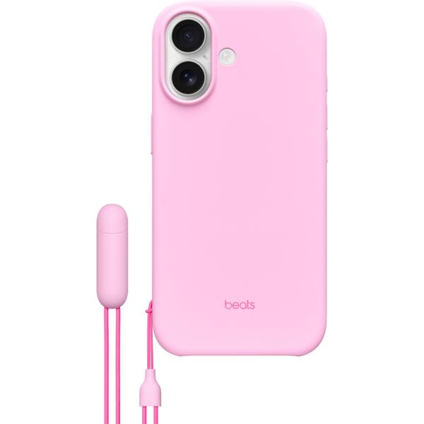 

Чехол Apple Beats для iPhone 17 Kickstand Case with MagSafe and Camera Control Pebble Pink (MGY64LL/A)