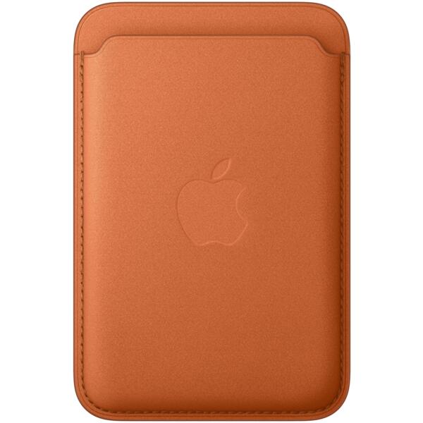 

Чехол-бумажник Apple для iPhone FineWoven Wallet with MagSafe Fox Orange (MGH64ZM/A)
