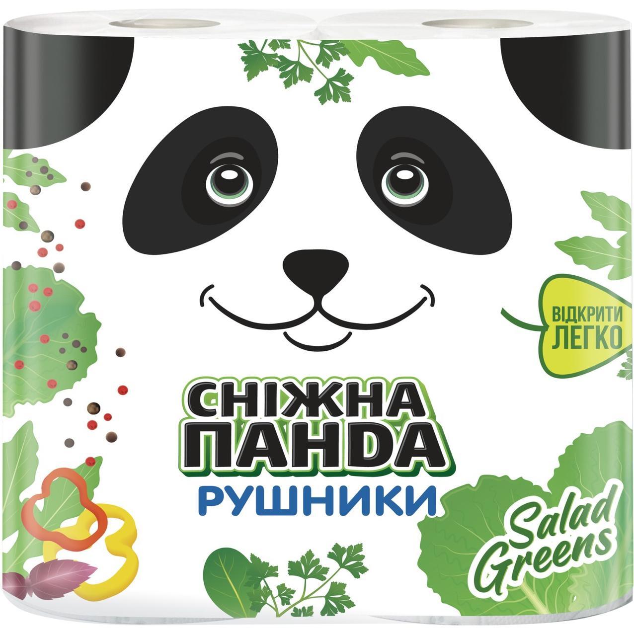 Полотенца бумажные Снежная Панда 2 шт фото 1