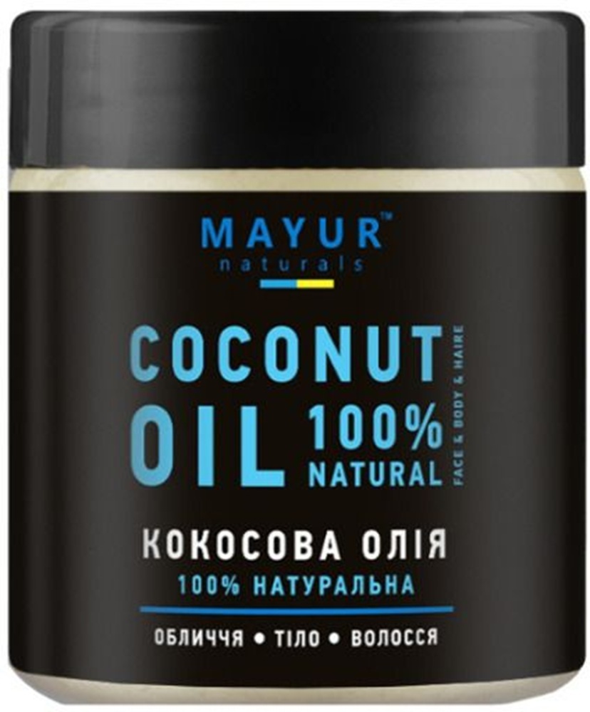 Масло кокосовое Mayur Натуральное 140 мл фото1