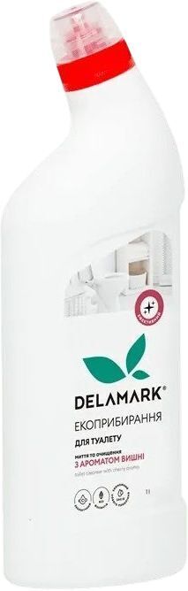 Засіб для миття туалету DeLaMark з ароматом вишні 1 лфото1