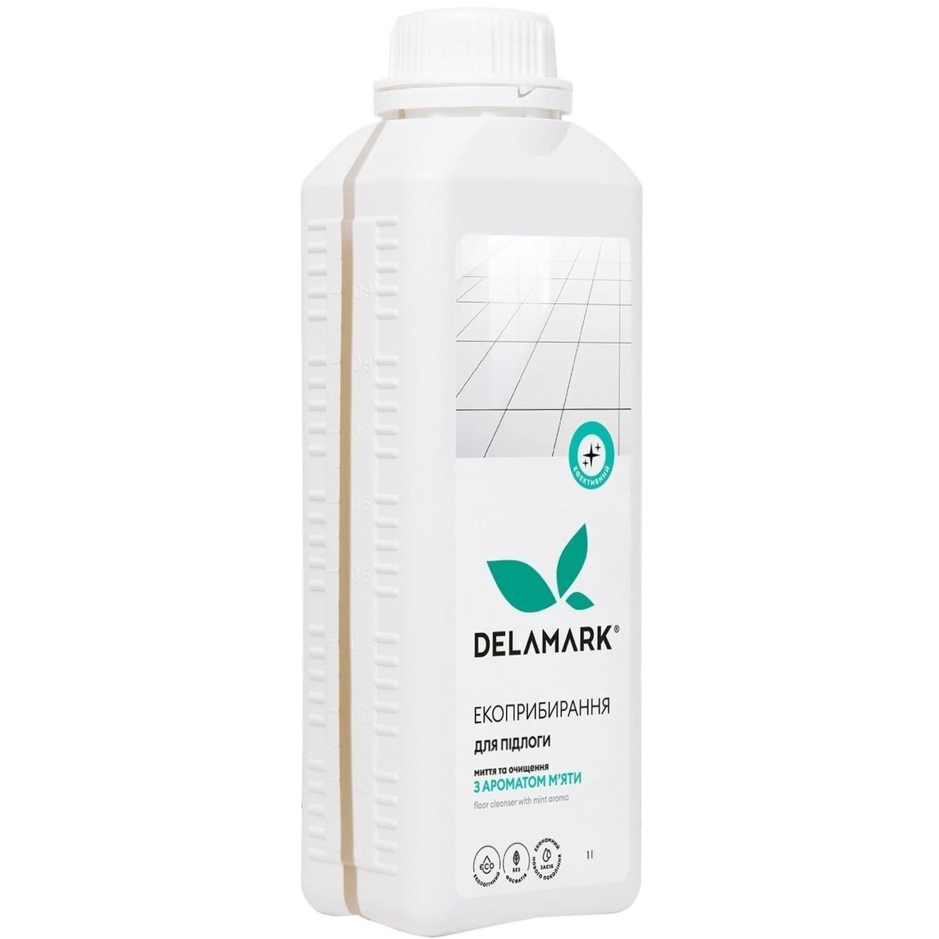 Засіб для миття підлоги DeLaMark з ароматом м'яти 1 лфото1