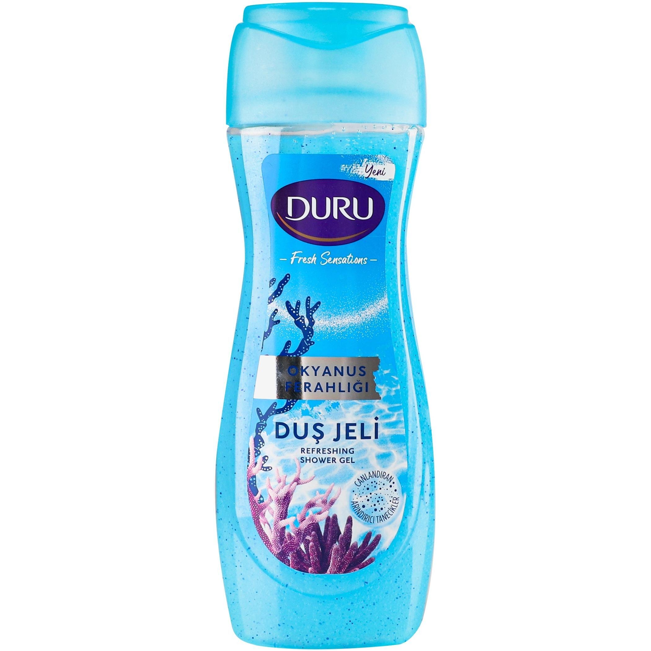 Гель для душу Duru Fresh Sensations Свіжість океану 450 млфото1