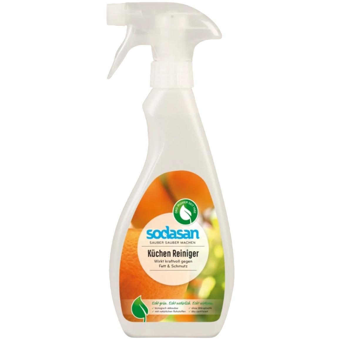 Средство для кухни Sodasan Orange Удаление жира 500 мл фото 1