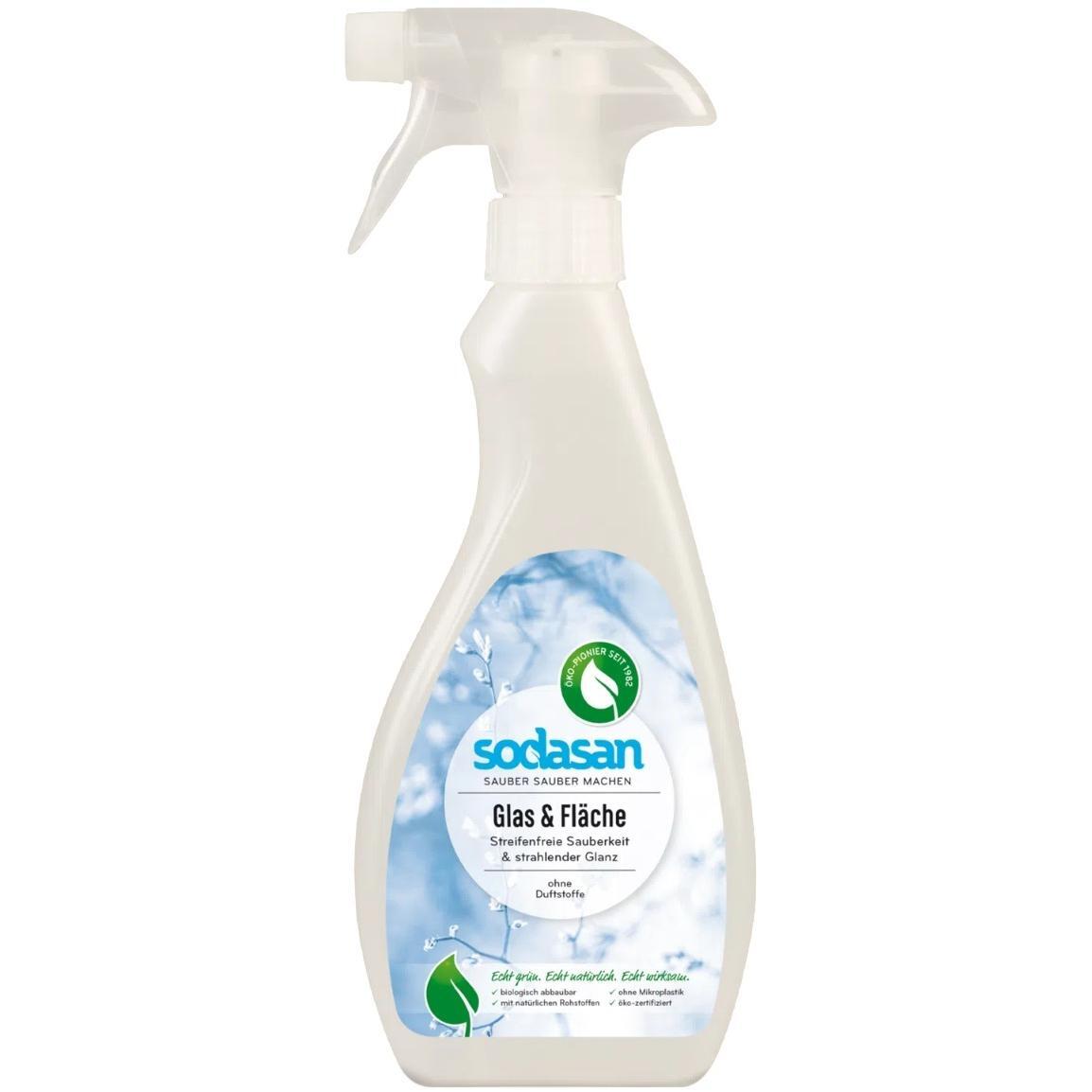 Средство для мытья стекла Sodasan Organic 500 мл фото 1