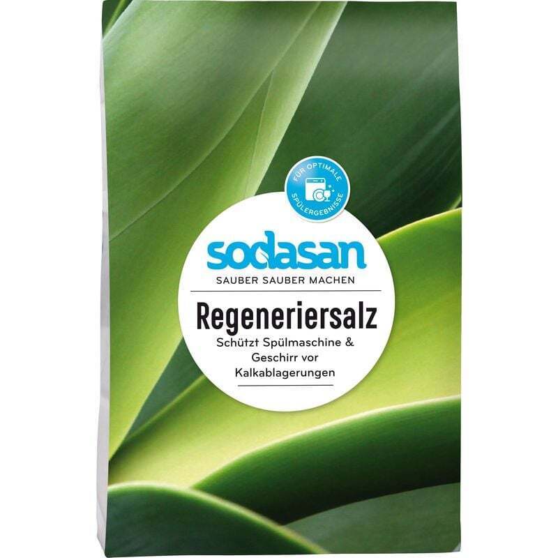 Сіль для посудомийних машин Sodasan Organic 2 кг фото1
