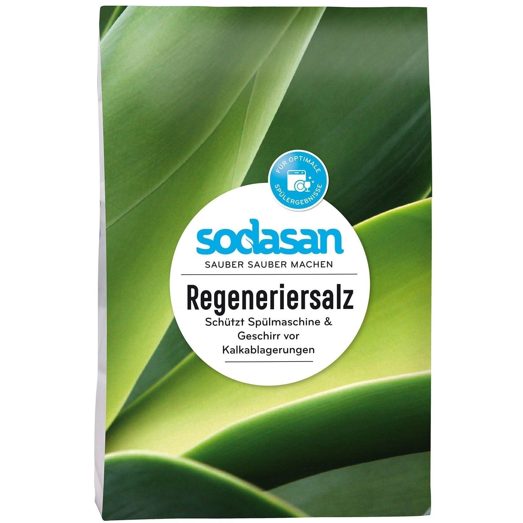 Сіль для посудомийних машин Sodasan Organic 2 кгфото1