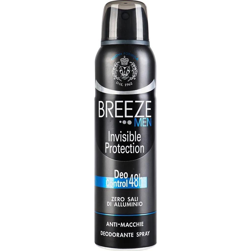 Дезодорант-спрей чоловічий Breeze Invisible 150 млфото