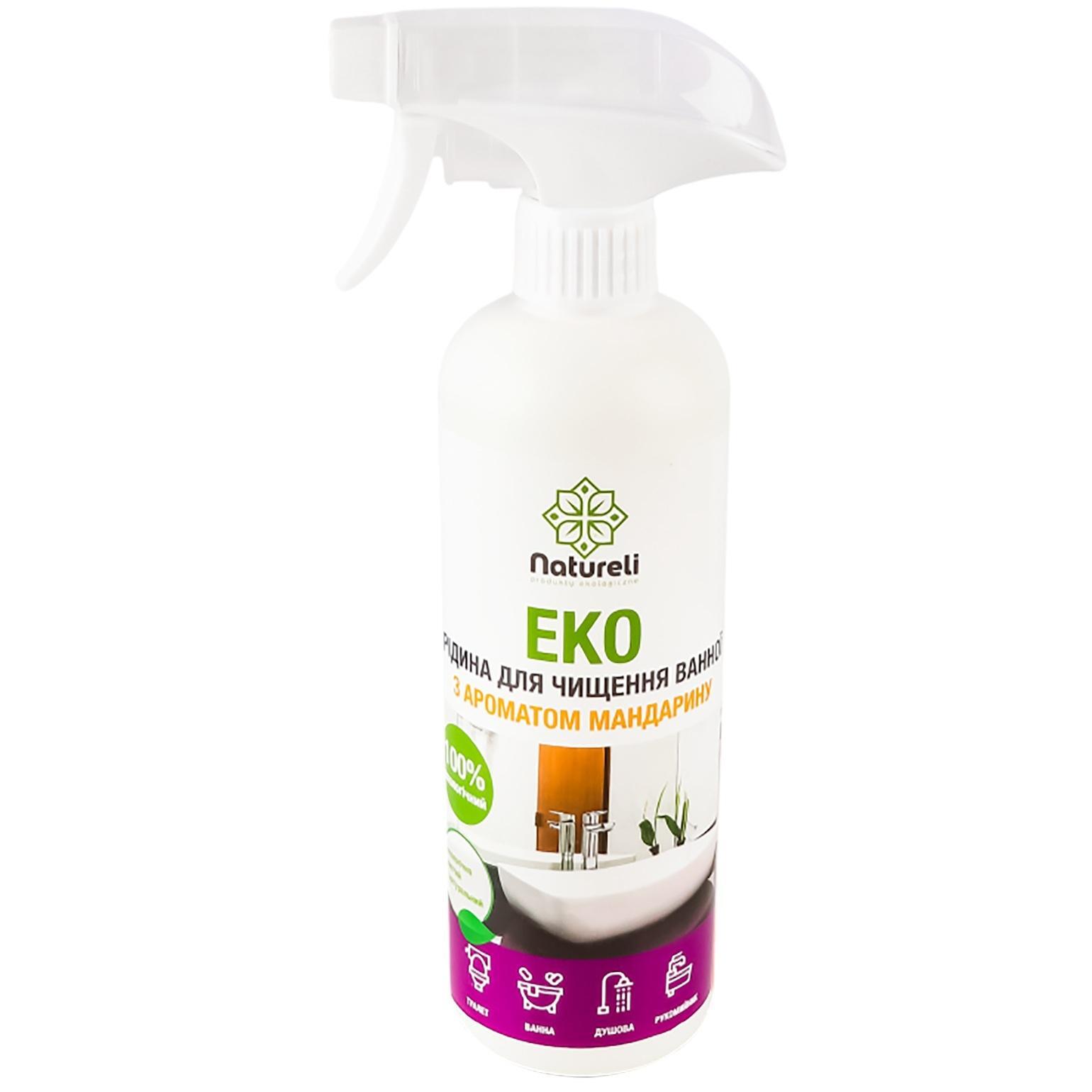 Рідина для чищення ванної Natureli Аромат мандарину 500 млфото1