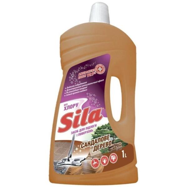 Средство для пола и поверхностей Sila Сандаловое дерево 1 л