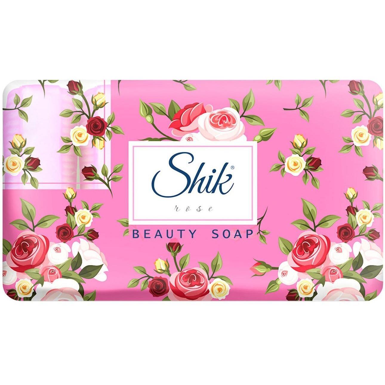Мыло туалетное Shik Роза красная Экопак 5 шт х 70 г фото 1