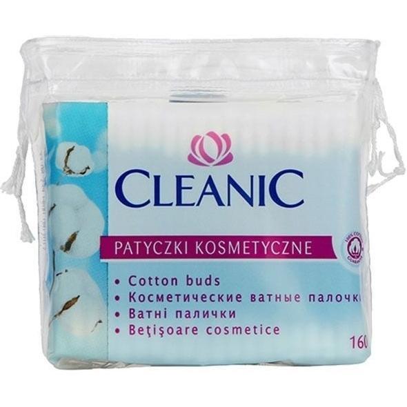 Палички ватні Cleanic 160 шт поліетиленовий пакетфото1