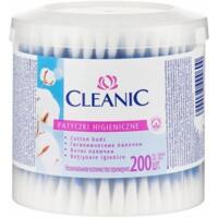 Палички ватні Cleanic 200 шт кругла упаковка
