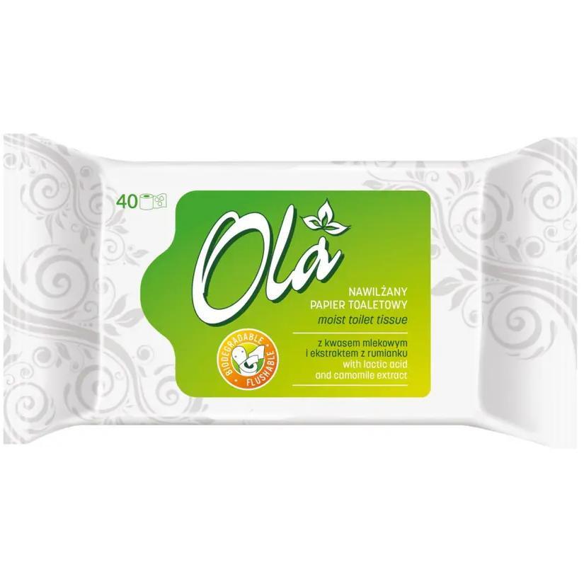 Туалетная бумага Ola Влажная 40 шт фото 1