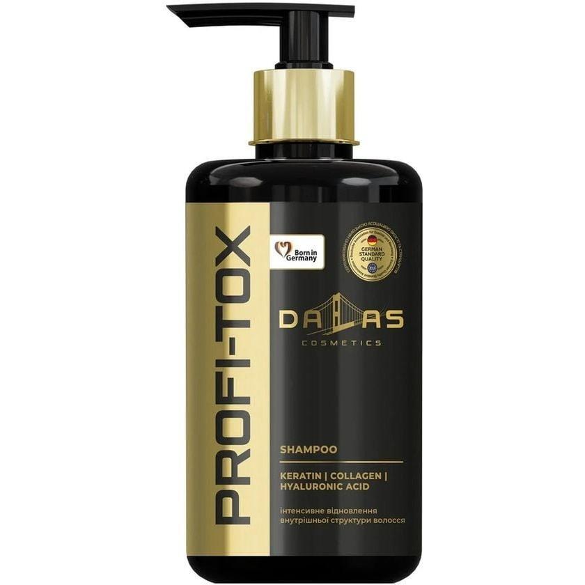 Шампунь для волосся Dalas Profi-Tox Кератин, колаген, гіалуронова кислота 1000 гфото1