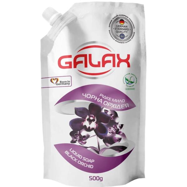 

Жидкое мыло Galax Черная орхидея Дойпак 500 г