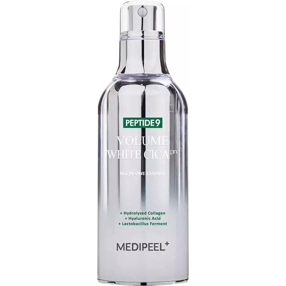 Освітлювальна киснева есенція для обличчя з центеллою MEDI-PEEL Peptide 9 Volume White Cica Essence Pro 100 млфото1