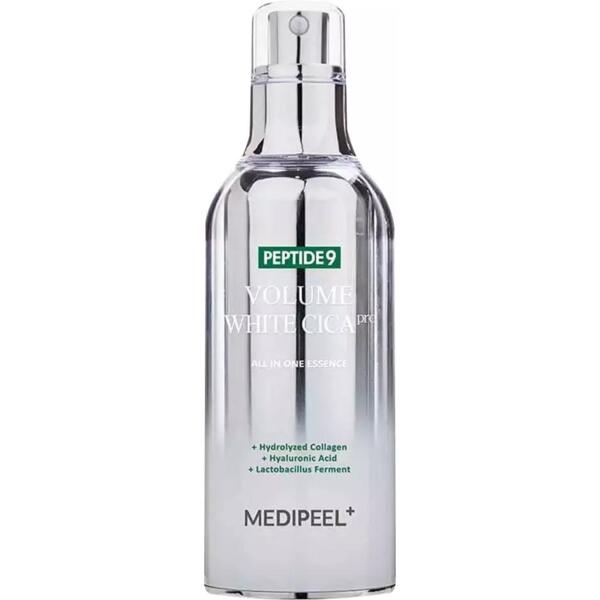 

Осветляющая кислородная эссенция для лица с центеллой MEDI-PEEL Peptide 9 Volume White Cica Essence Pro 100 мл