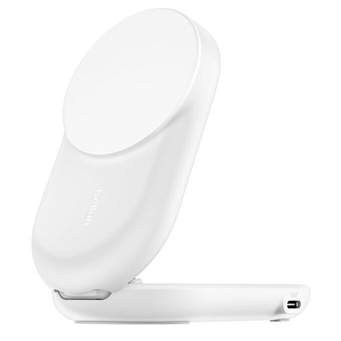 Беспроводное зарядное устройство Belkin UltraCharge Pro 2в1 25Вт White (WIZ039kqWH) фото