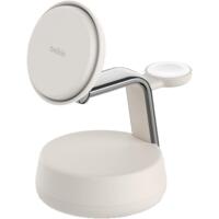 Беспроводное зарядное устройство Belkin UltraCharge Pro 3в1 25Вт Sand (WIZ040KQSD)