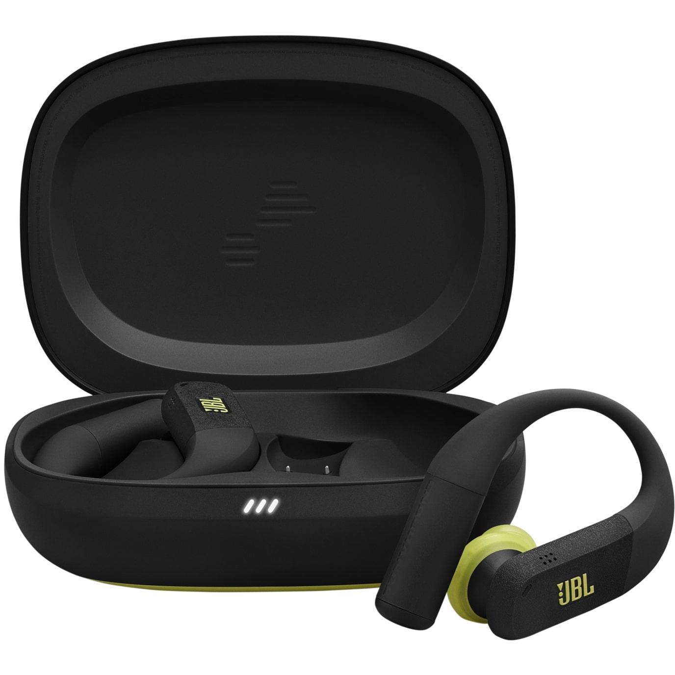 Навушники JBL Endurance Peak 4 Black/Lime (JBLENDUPEAK4BLKL)фото1