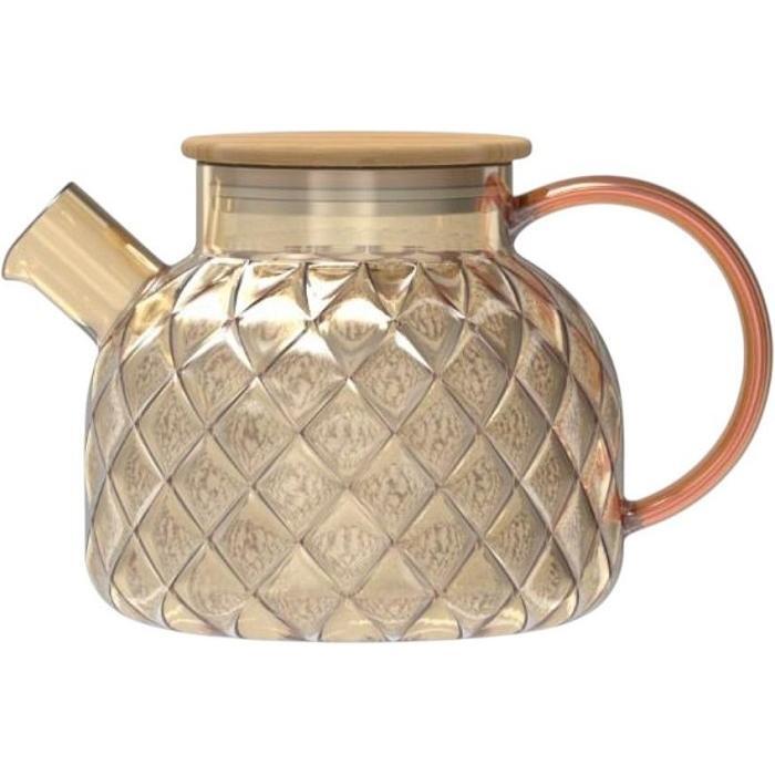 Заварник Ardesto Golden Moon Diamond 1000мл, золотистий (AR3010BBH)фото2