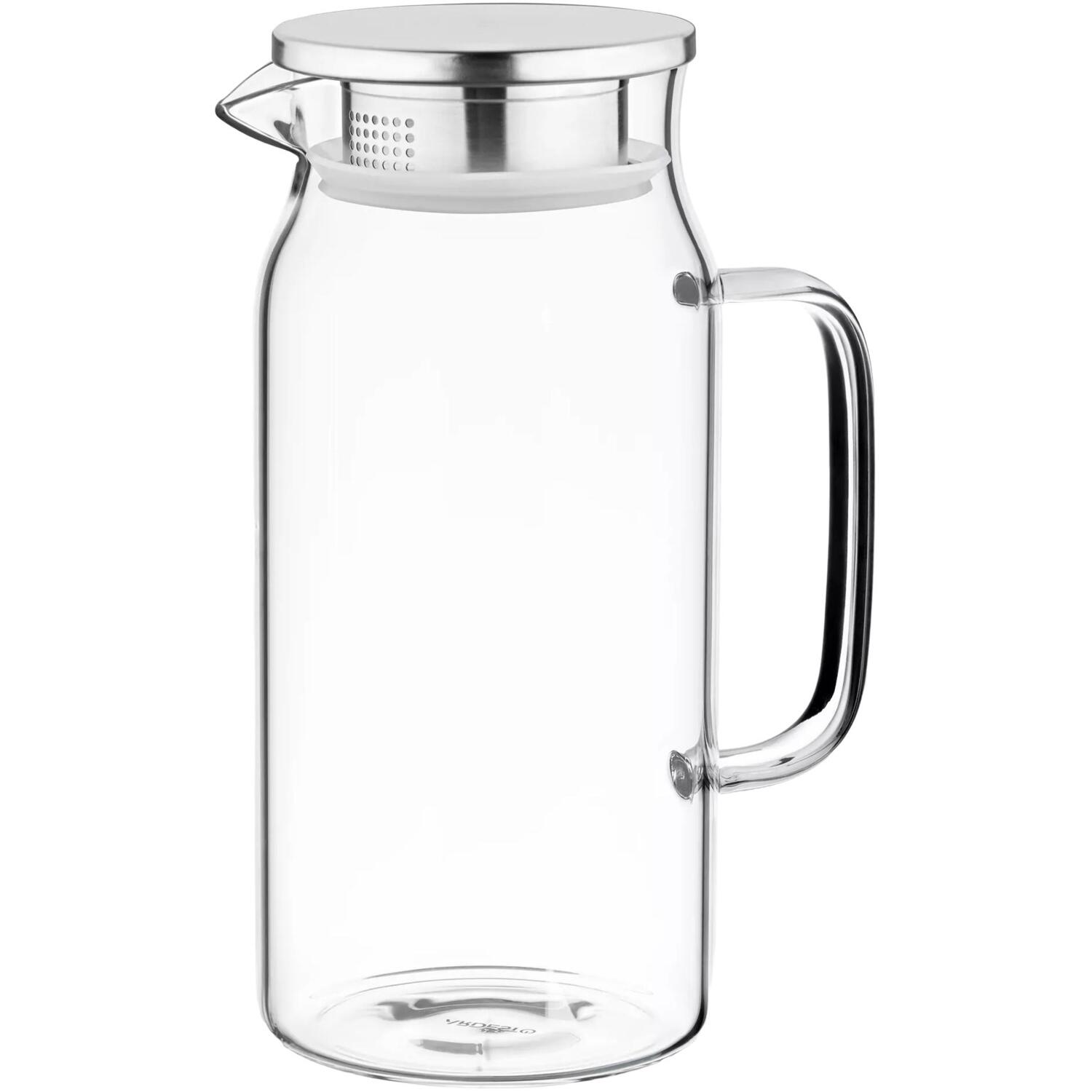 Глечик з кришкою Ardesto 1200мл (AR2612BPG)фото