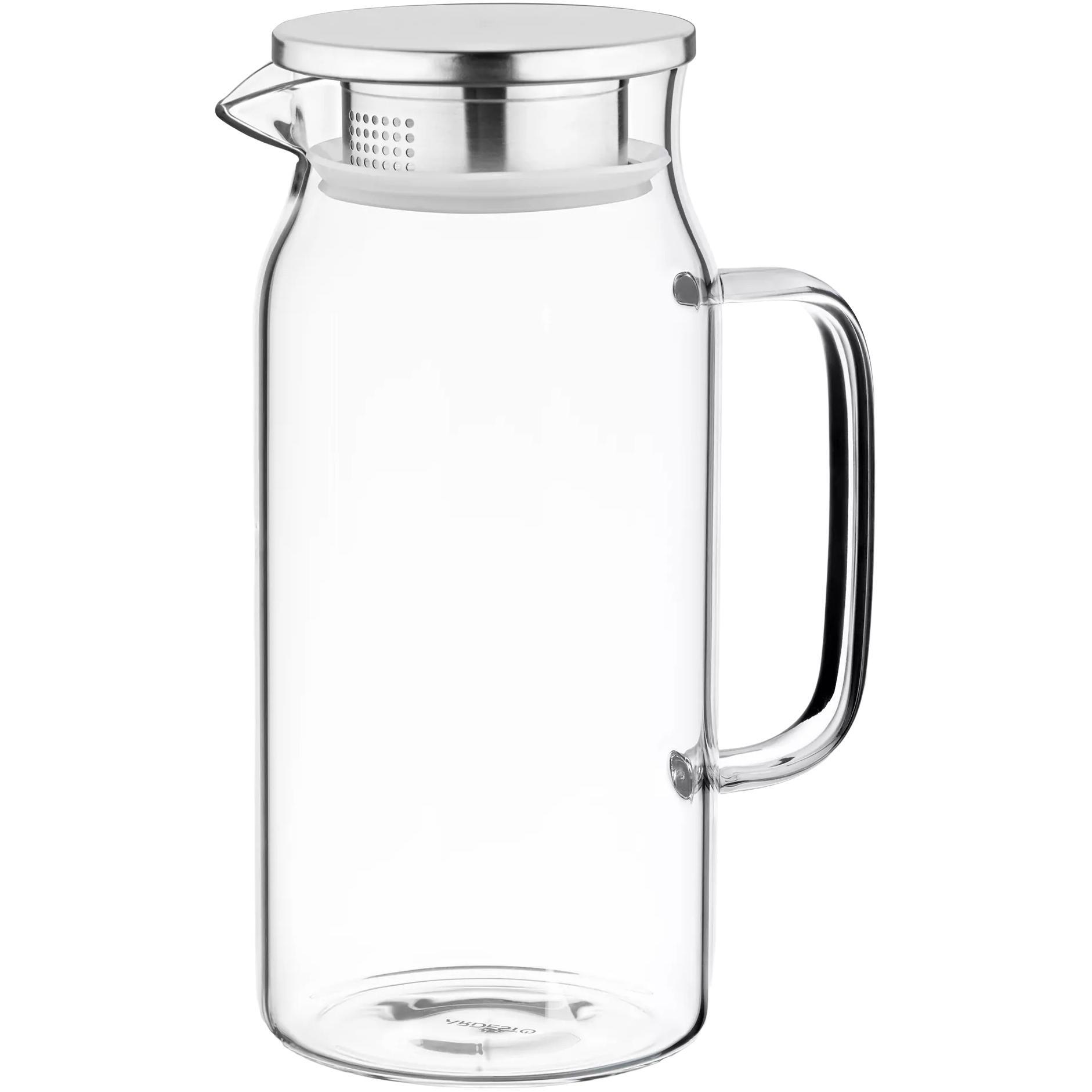 Глечик з кришкою Ardesto 1200мл (AR2612BPG)фото1