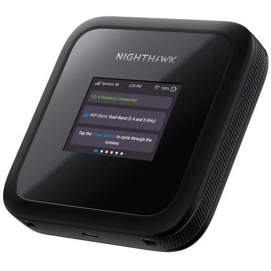

Мобильный маршрутизатор NETGEAR MH3150 Nighthawk M3 AX3600, 5G/4G/LTE, 1xUSB TypeC, 2xTS-9 (MH3150-100EUS)