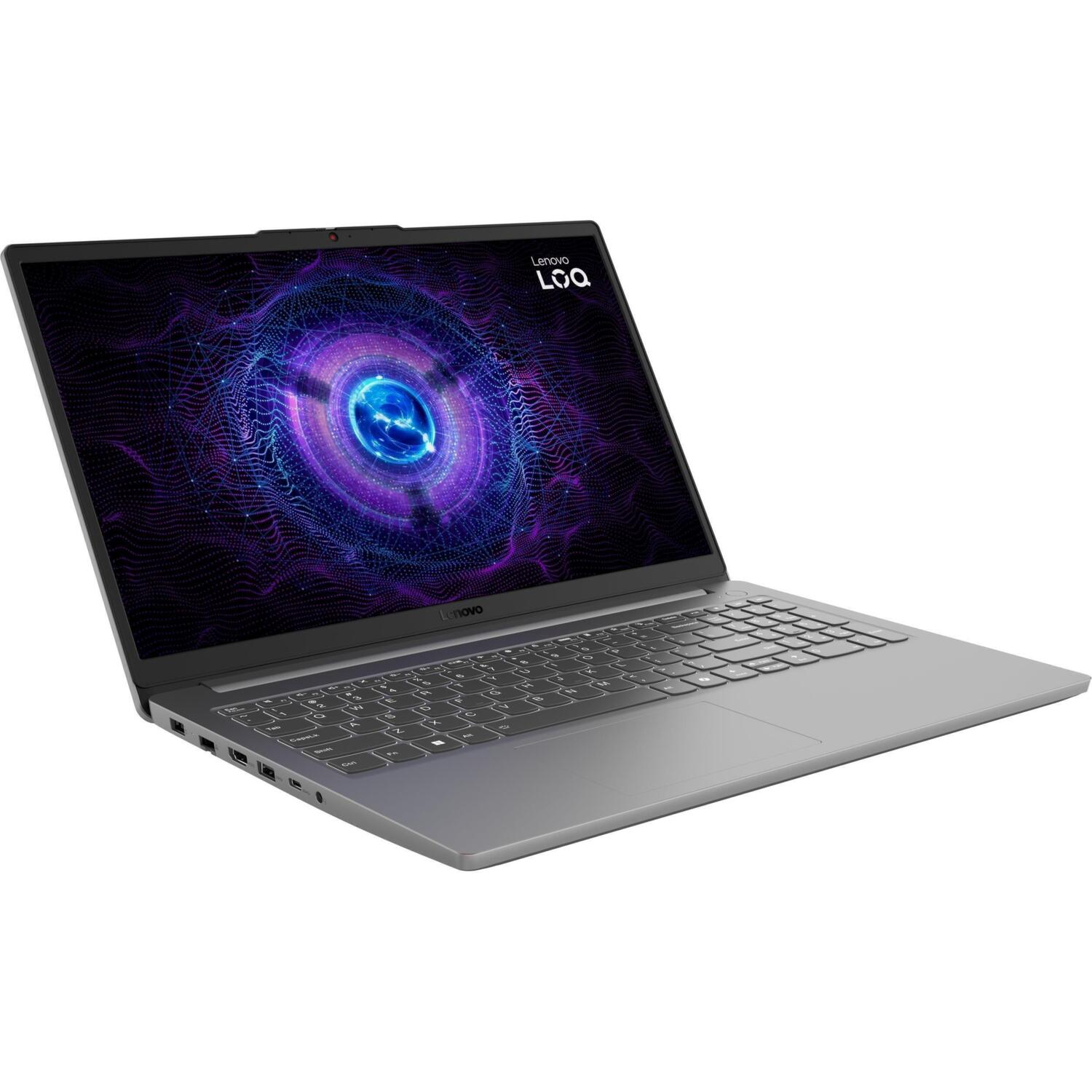 Ноутбук LENOVO LOQ 15IAX9E Luna Grey (83LK00CDRA)фото