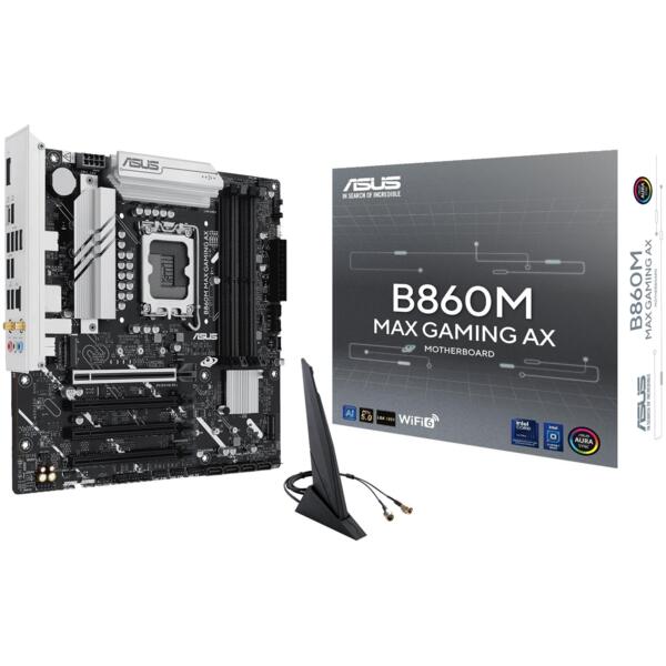 Материнcкая плата ASUS B860M MAX GAMING AX Wi-Fi (90MB1JZ0-M0EAY0)