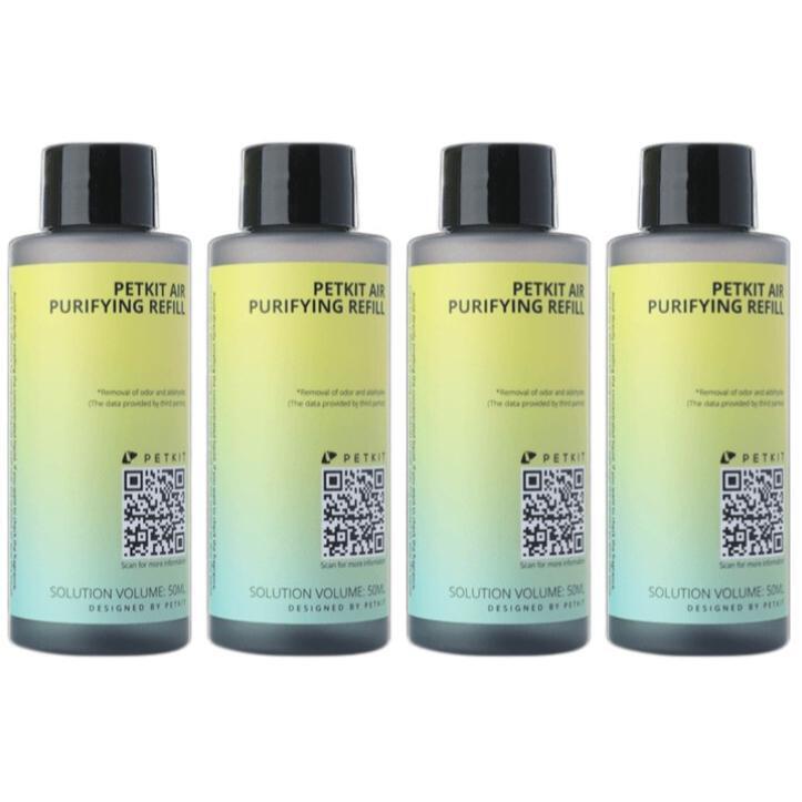 Набор концентрированной жидкости Petkit Air Puifying Refill 4*50 мл фото 1