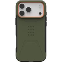 Чохол UAG для Apple iPhone 17 Pro Max Civilian MagSafe Olive/Orange (114546117297)
