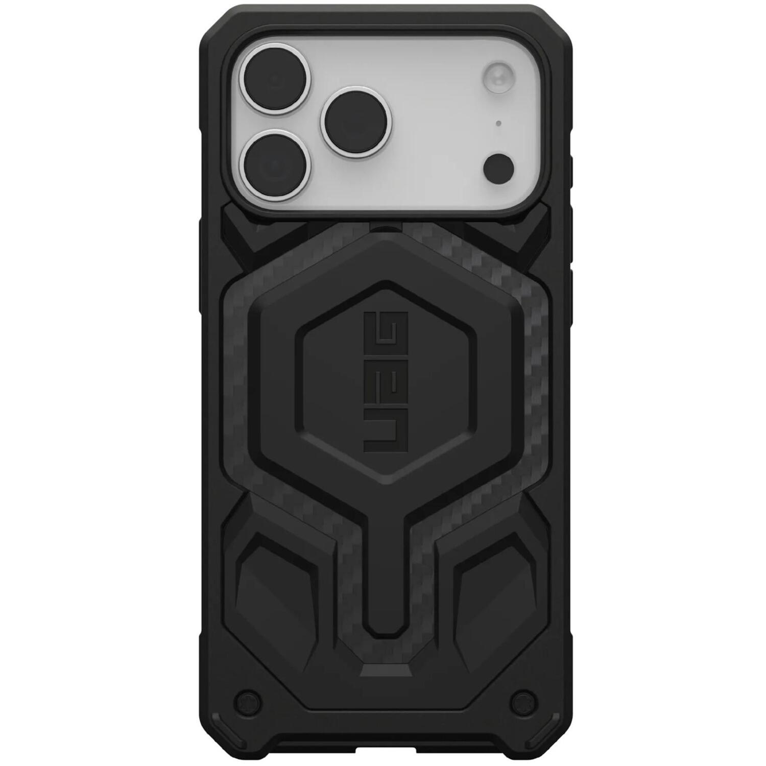 Чохол UAG для Apple iPhone 17 Pro Max Monarch Pro MagSafe Carbon Fiber (114514114242)фото