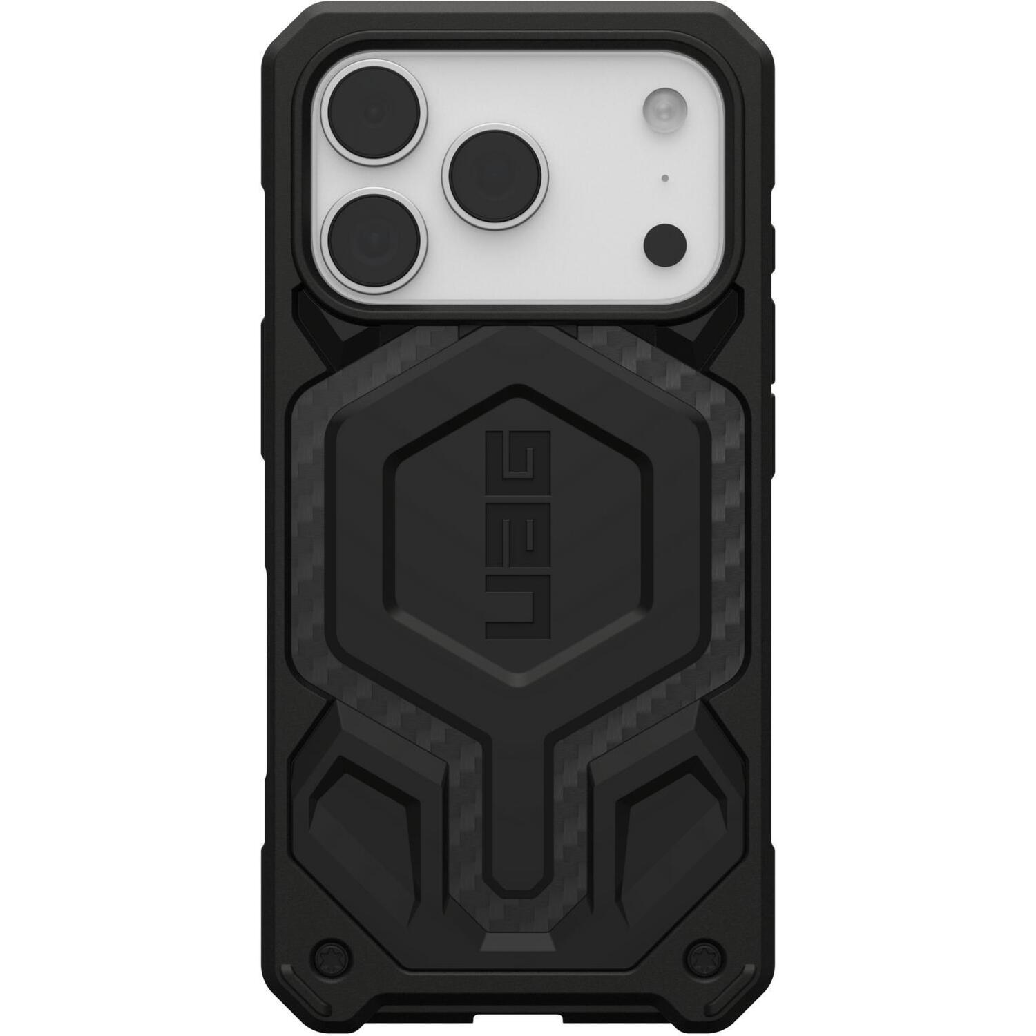 Чохол UAG для Apple iPhone 17 Pro Monarch Pro MagSafe Carbon Fiber (114513114242)фото