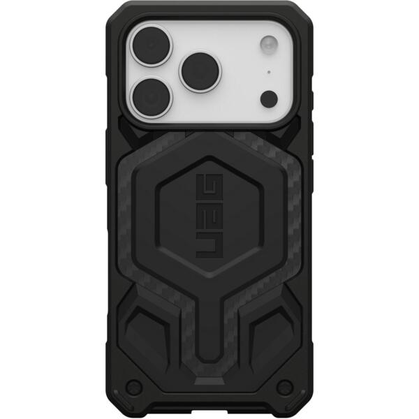 

Чехол UAG для Apple iPhone 17 Pro Monarch Pro MagSafe Carbon Fiber (114513114242)