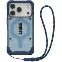 Чехол+ремешок UAG для Apple iPhone 17 Pro Pathfinder Clear MagSafe Bundle Blues Lanyard