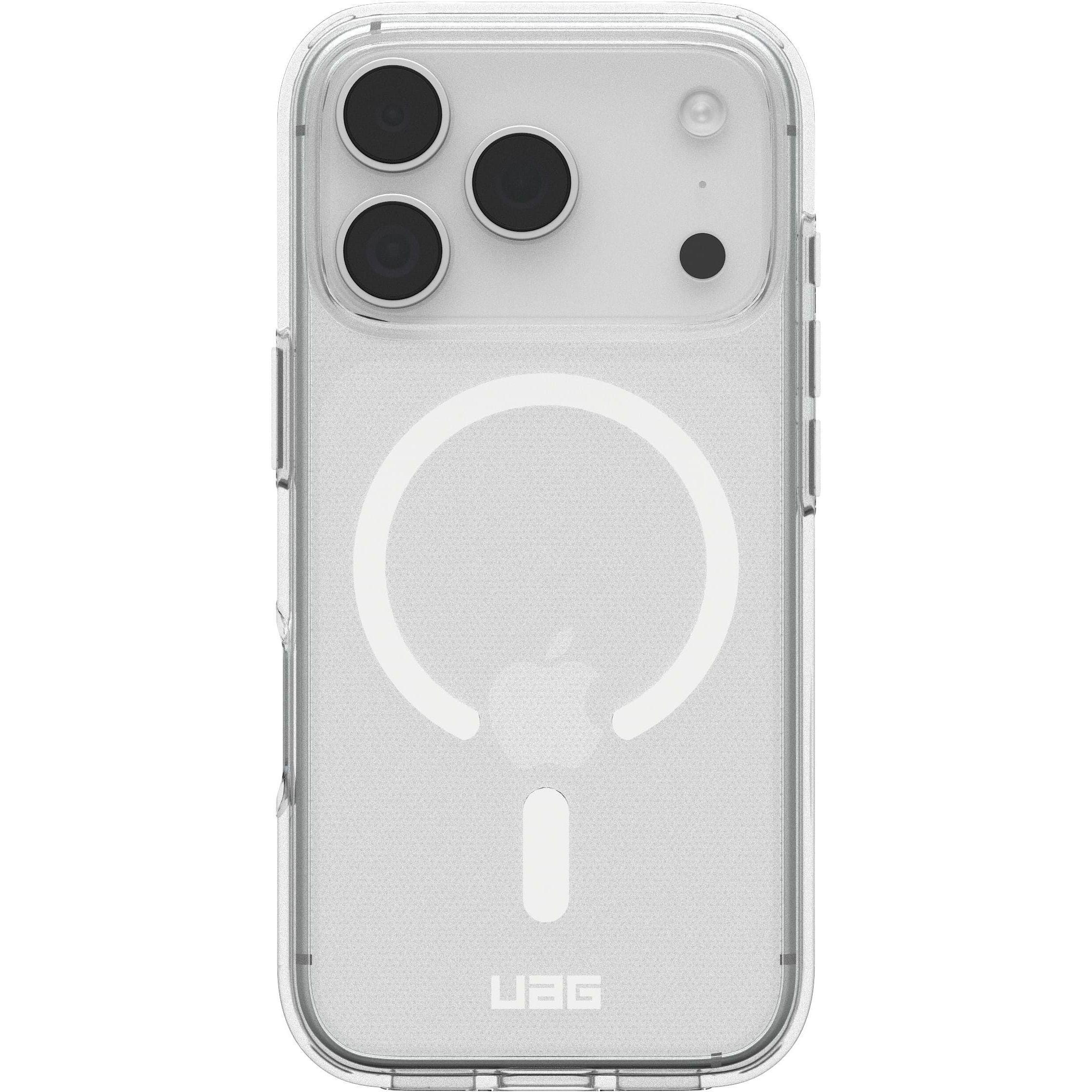 Чохол UAG для Apple iPhone 17 Pro Scout Clear MagSafe Ice/White (114558114341)фото1