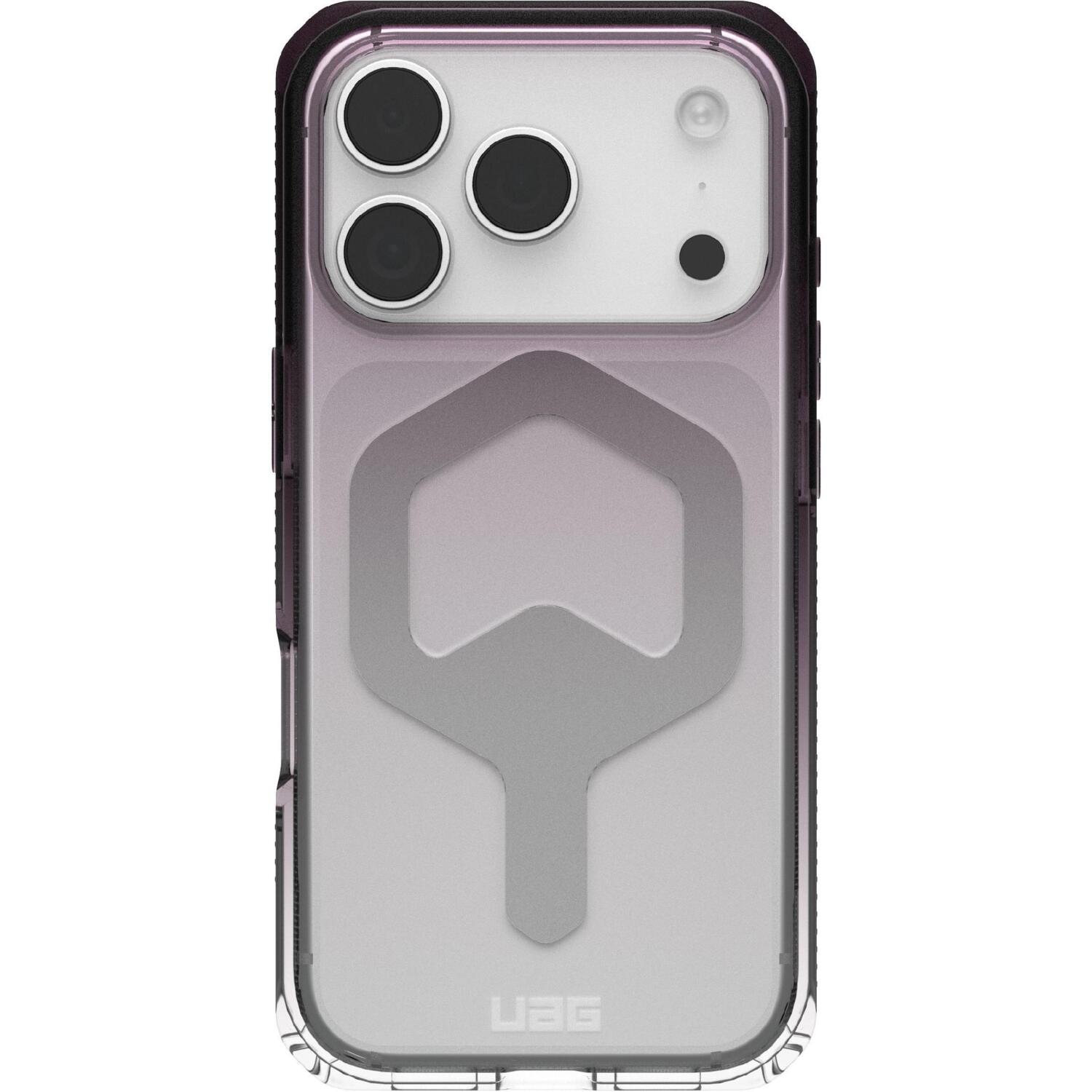 Чохол UAG для Apple iPhone 17 Pro Plyo MagSafe Black/Clear Ombre (11452911404G)фото