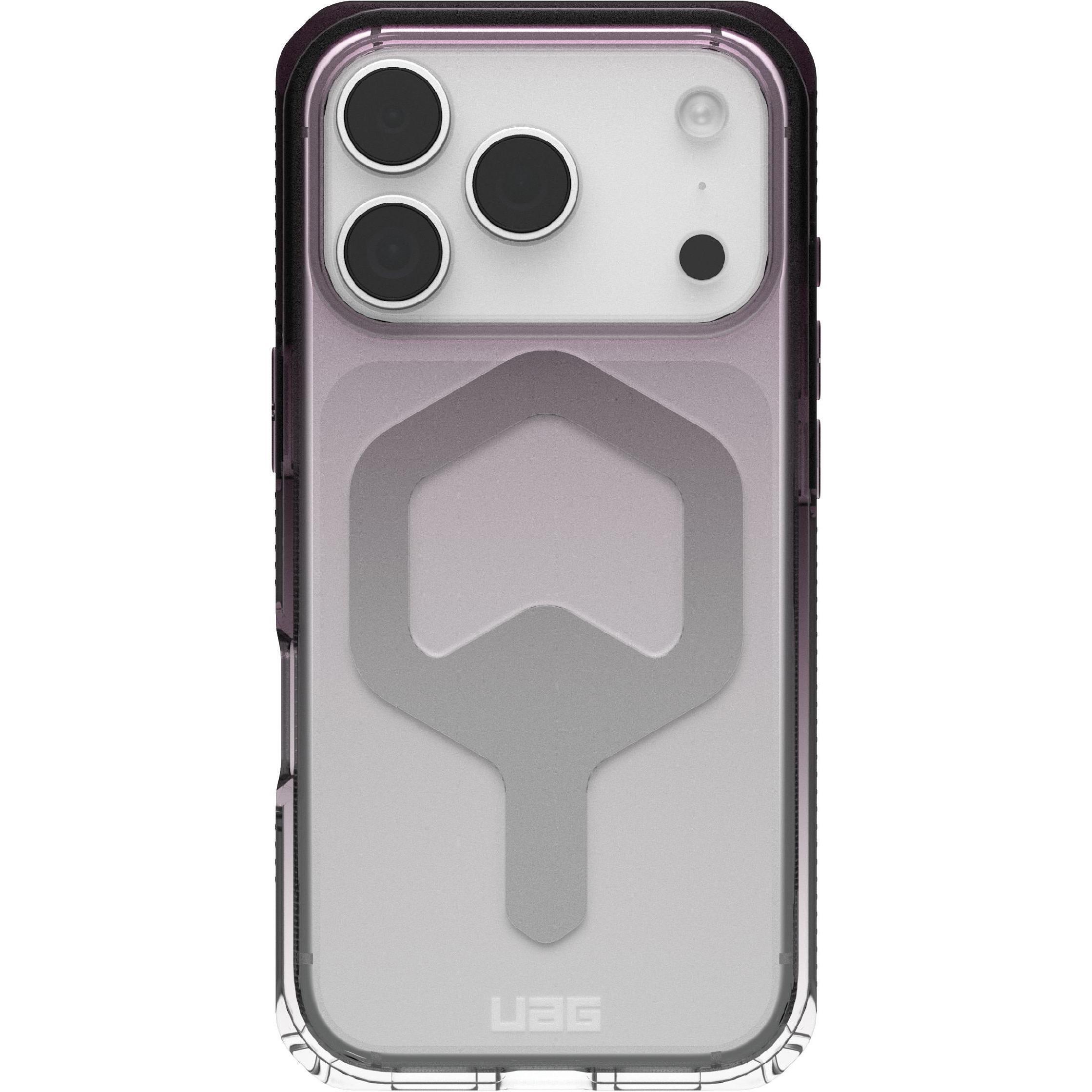 Чохол UAG для Apple iPhone 17 Pro Plyo MagSafe Black/Clear Ombre (11452911404G)фото1