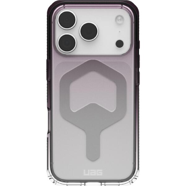 Чехол UAG для Apple iPhone 17 Pro Plyo MagSafe Black/Clear Ombre (11452911404G)