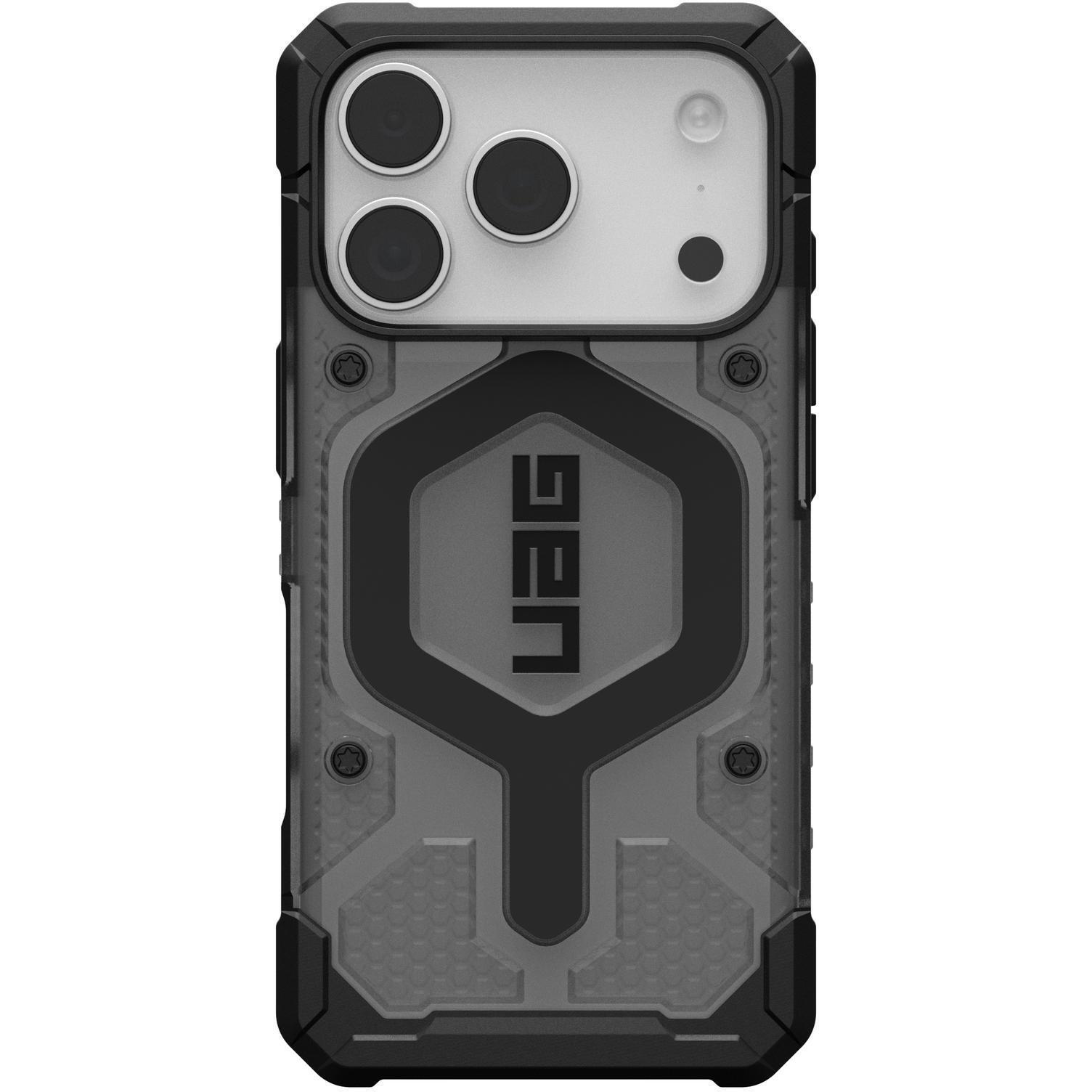 Чохол UAG для Apple iPhone 17 Pro Pathfinder Clear MagSafe Ash/Black (114551113140)фото1