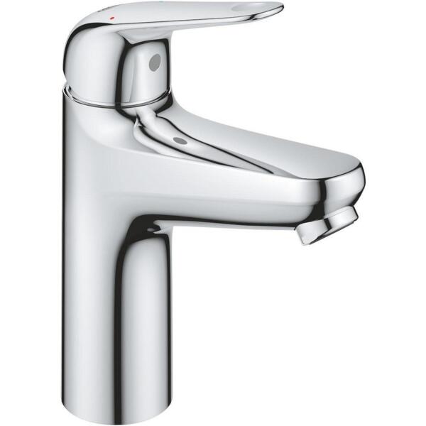 

Смеситель для раковины Grohe QuickFix Swift M длина излива - 116мм, хром (24326001)