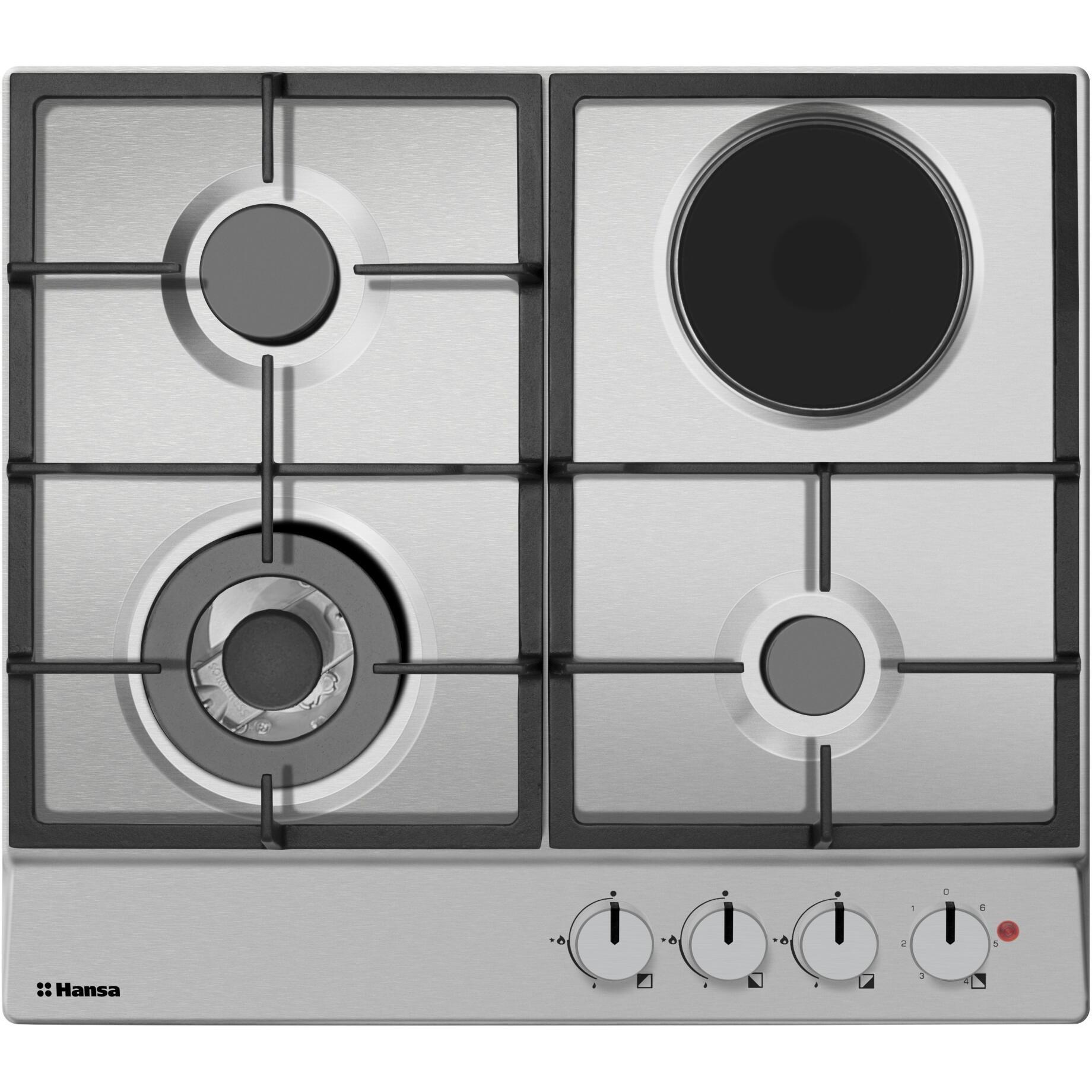 Варочная поверхность Hansa комбинированая BHMI621302 фото 1