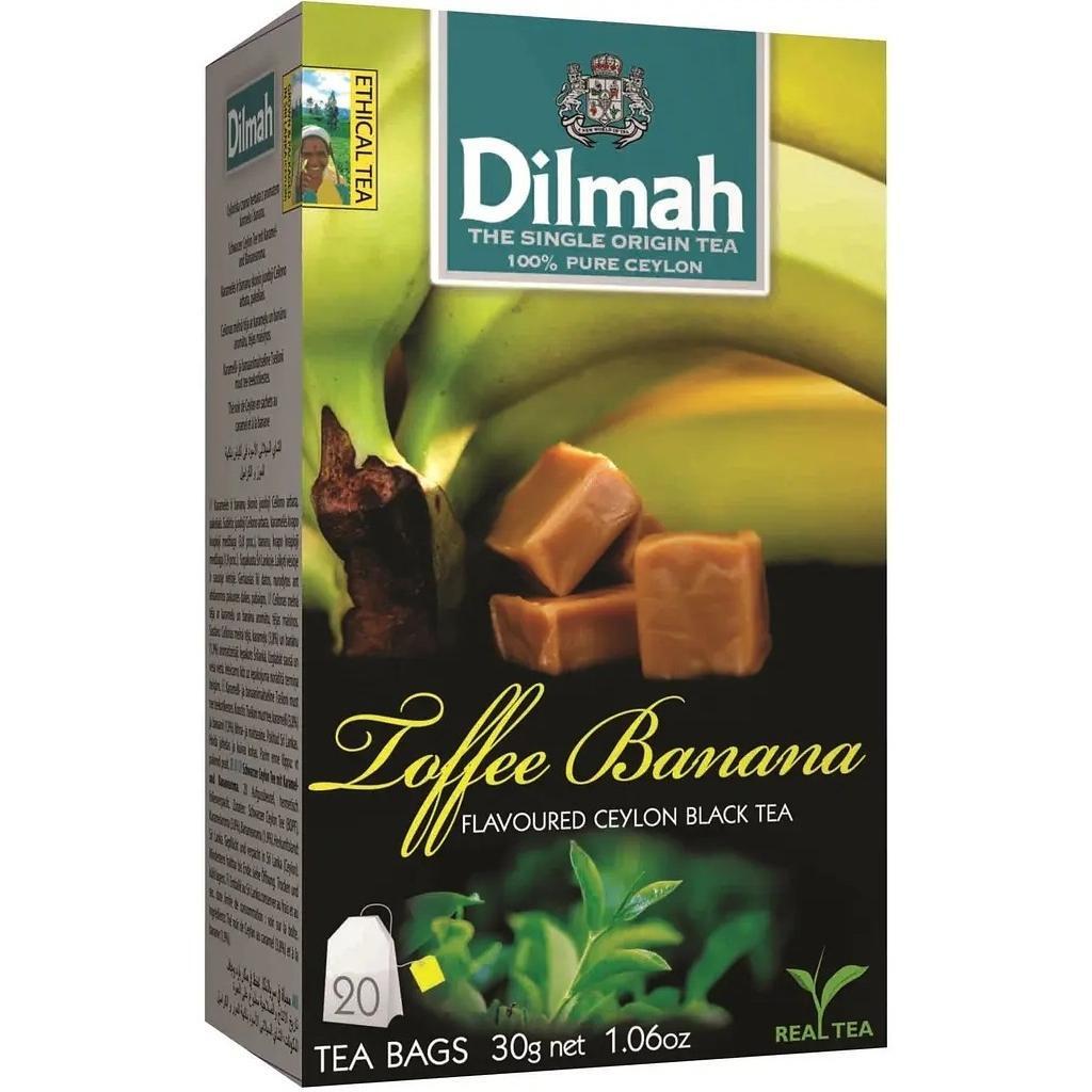 Чай чёрный Dilmah Toffee Banana 20 шт фото 1
