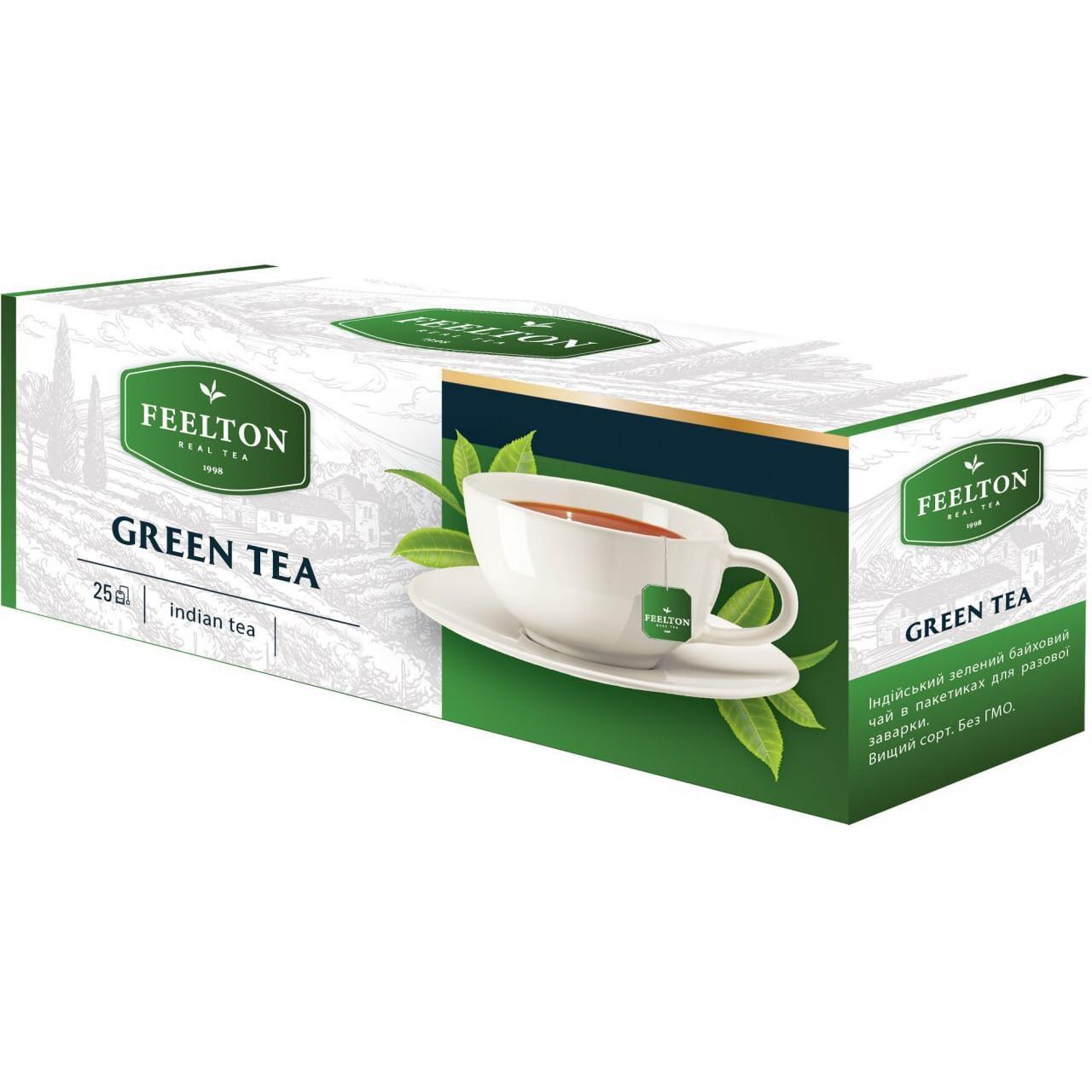 Чай зелёный Feelton 25 шт фото 1